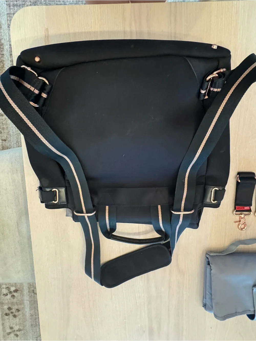 Storksak stylish black